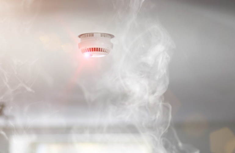Nguyên lý hoạt động của cảm biến khói báo cháy không dây